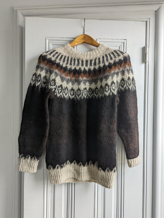 100% wool Peruvian sweater
